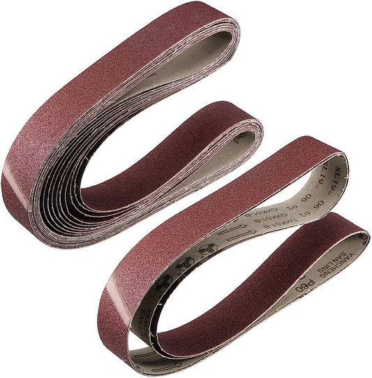 Short Sandingbelt P60 - 10 mm x 330 mm