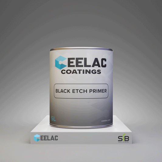 CEELAC Coatings Black Etch Primer - 5 lit