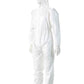 Promax Disposable White Hooded Overall - Medium