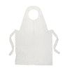 Disposable White Plastic Apron