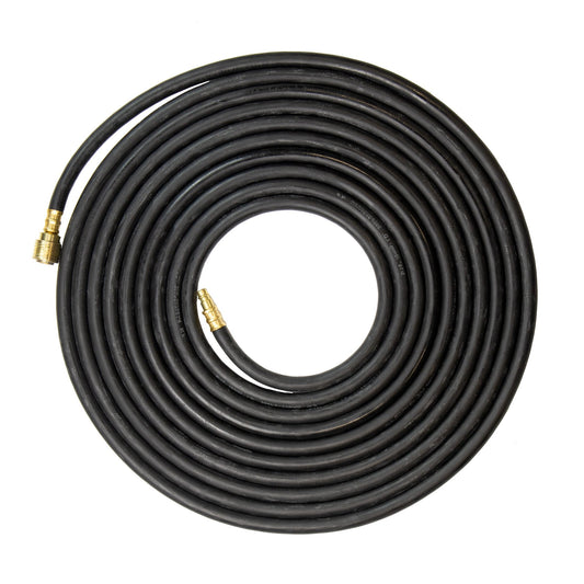 Rubber Air Hose with Couplers - 8 mm x 10 mt