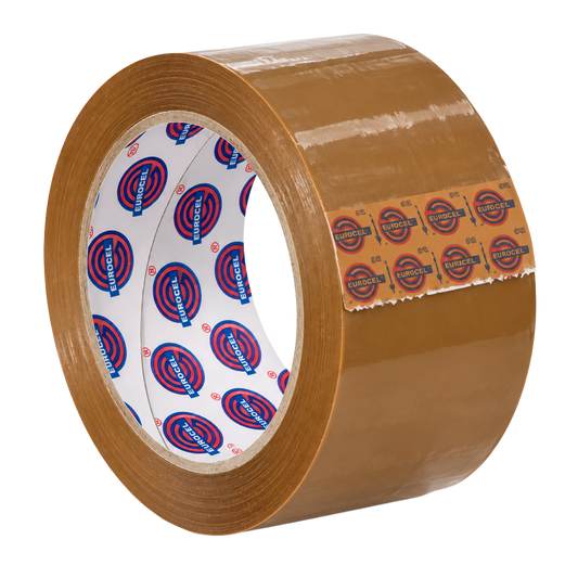 EUROCEL Buff Tape Brown - 48 mm x 50 mt