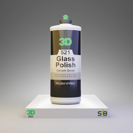 3D 521 Glass Polish - 436 ml
