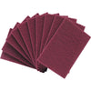 Tork Craft Maroon Scuff Pad Fine - 150 mm x 230 mm