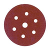 METALYNX Coarse Red Oxide Sanding Disc 6 + 1 Hole P40 - 150 mm