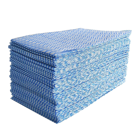 Blue Cleaning Cloths - 38 cm x 32 cm