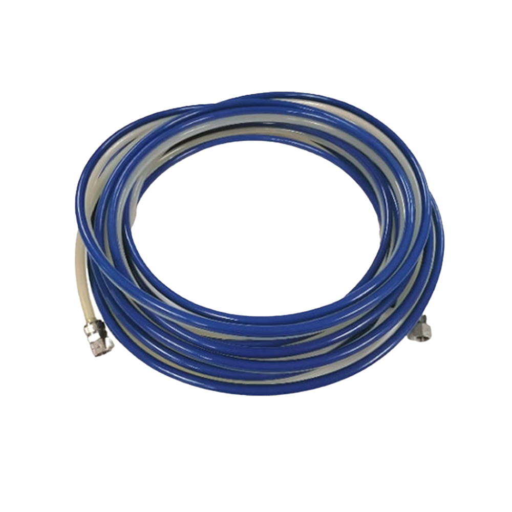 ANEST IWATA Twin Hose With Earthing & Fitting - 15 mt