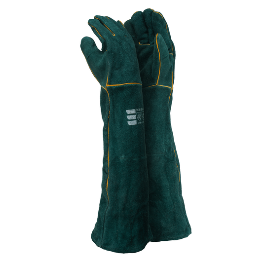 Welding Gloves Green 16" Pair