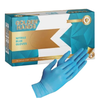 Golden Hands Blue Nitrile Gloves Powdered - Large