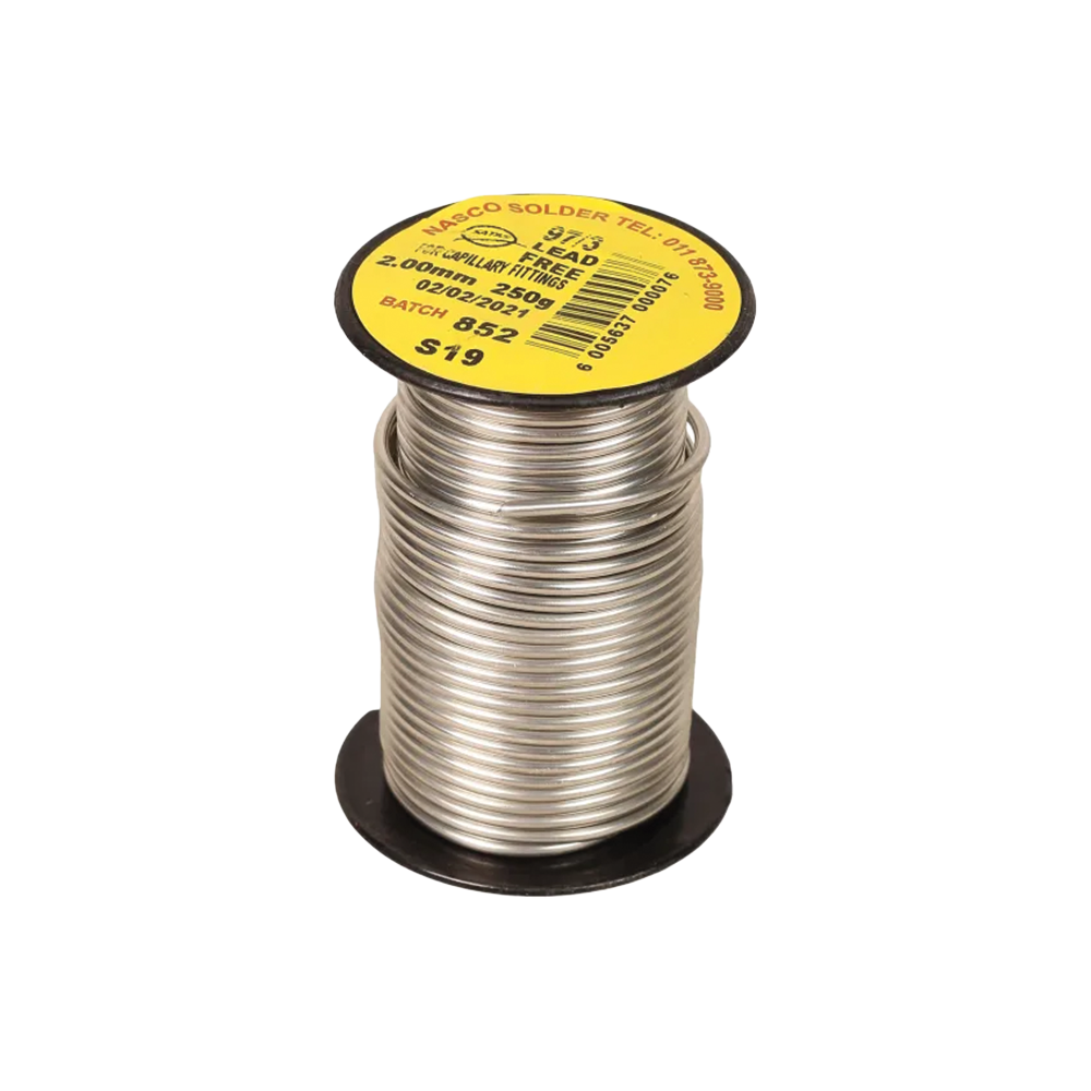 MAC AFRIC 250gm Solder Wire 2 mm - Lead Free