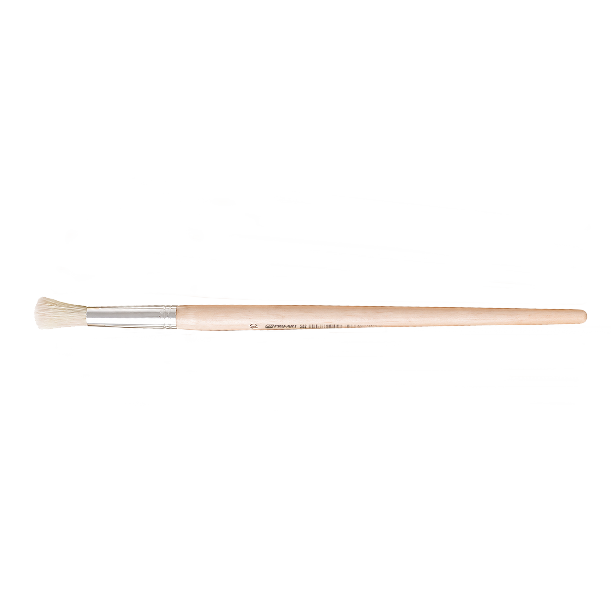 No.10 Flat Artist Brush White