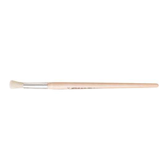 No.10 Flat Artist Brush White