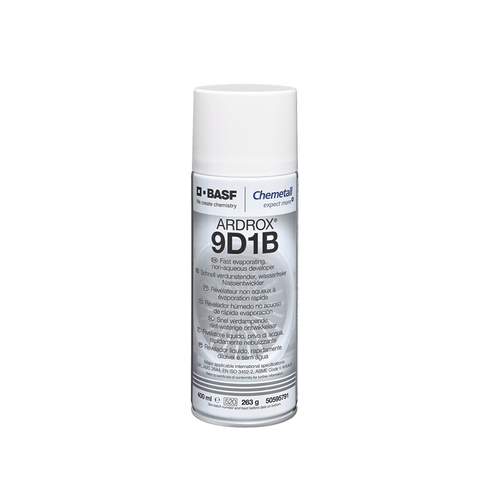 ARDROX 9D1B NDT Penetrant Inspection Spray - 400 ml