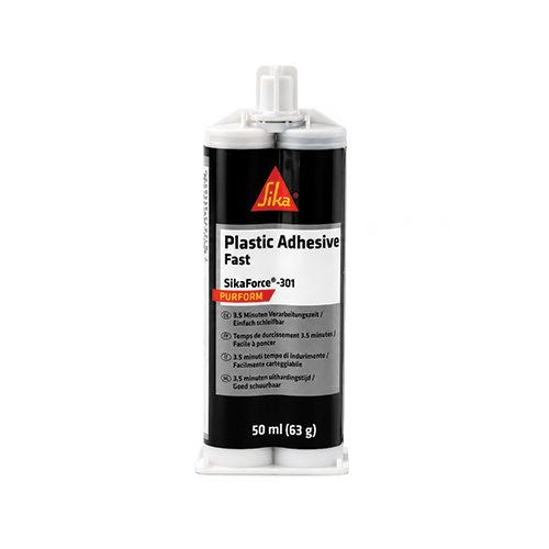 Sika Sikaforce 301 (AB) Black Dual Cartridge - 50 ml