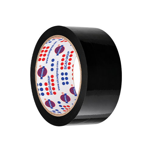 EUROCEL Acrylic Tape Black - 48 mm x 50 mt