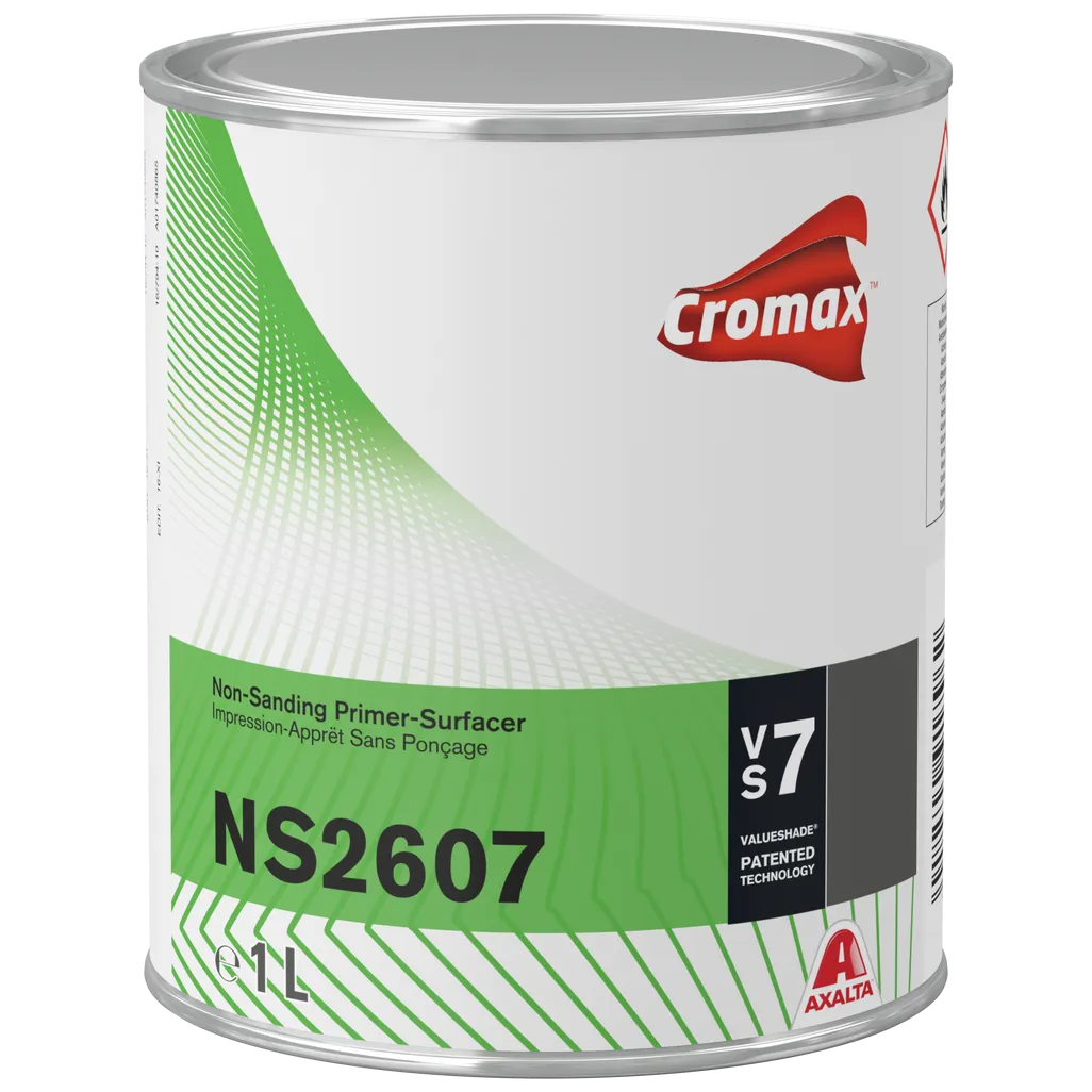 Cromax Non-Sanding Primer-Surfacer Black - VS7 VS7 - 0.25 lit