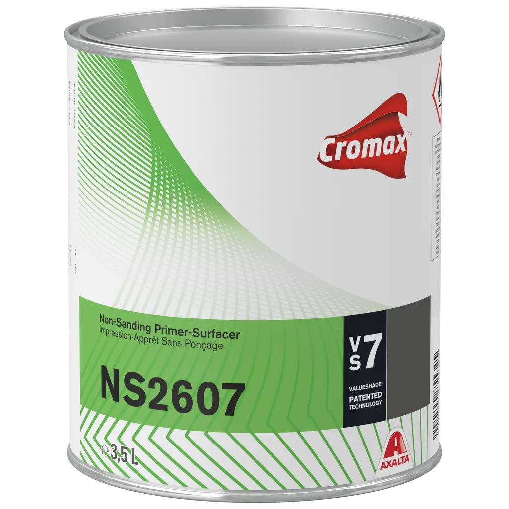 Cromax Non-Sanding Primer-Surfacer Black - VS7 VS7 - 3.5 lit