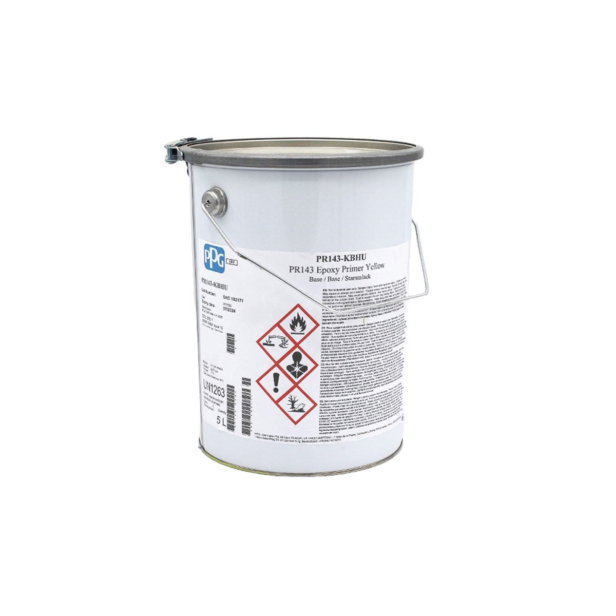 PPG Aerospace PR143 Epoxy Primer Yellow - 5 lit