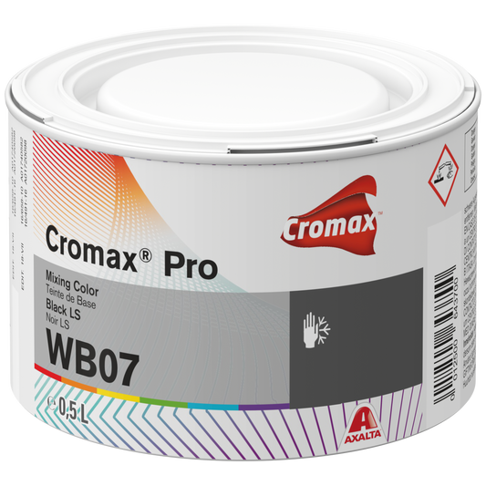 Cromax Pro Mixing Color Black LS - 0.5 lit