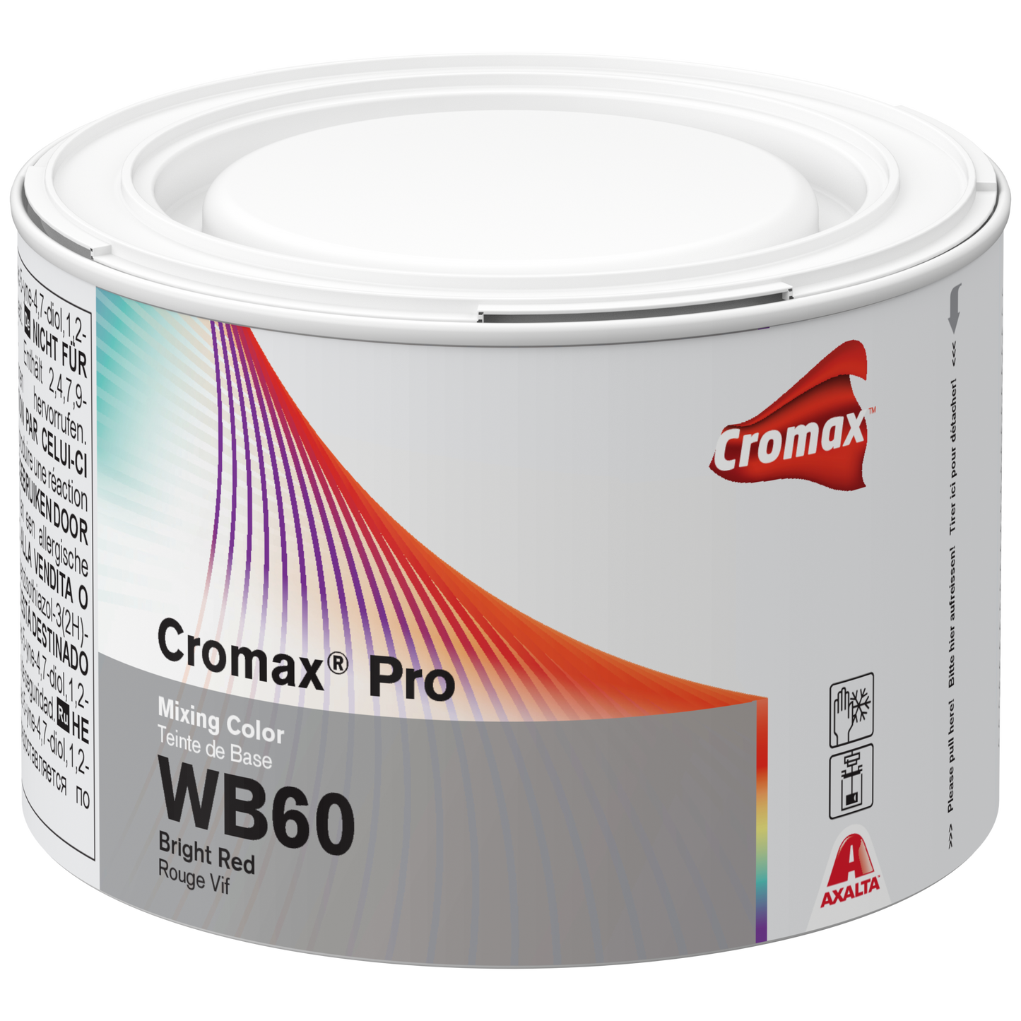 Cromax Pro Mixing Color Bright Red - 0.5 lit