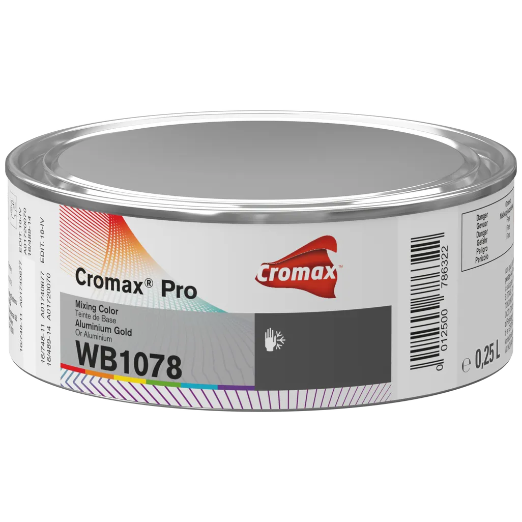 Cromax Pro Mixing Color Aluminium Gold - 0.25 lit