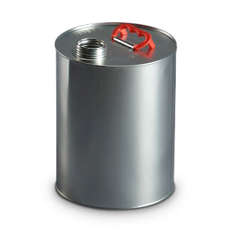 Empty Can and Red Screw Lid - 5 lit