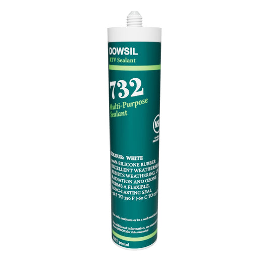 DOW CORNING RTV 732 Multi-Purpose Silicone Sealant White - 310 ml