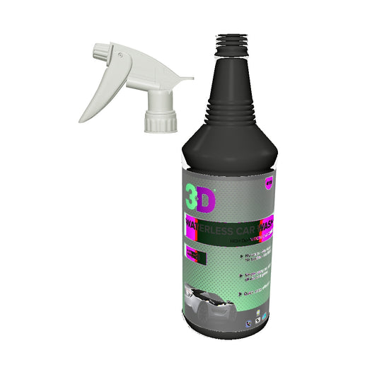 3D Empty Bottle & Lid Spray Cleaner