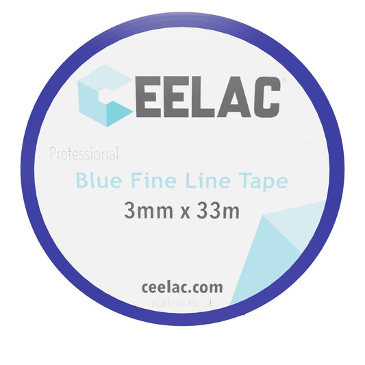 CEELAC Blue Fine Line Tape - 3 mm x 33 mt