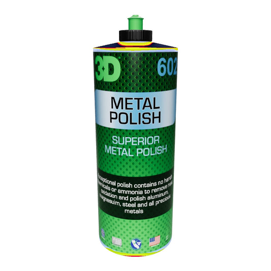 3D 602 Superior Metal Polish - 487 ml